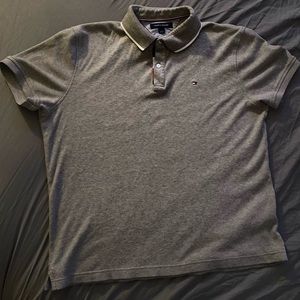 Grey Tommy Hilfiger Polo